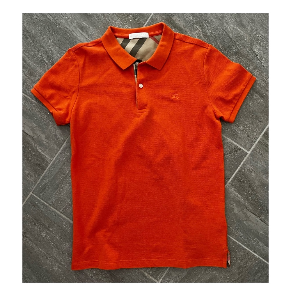 Burberry Boys Short Sleeve Polo